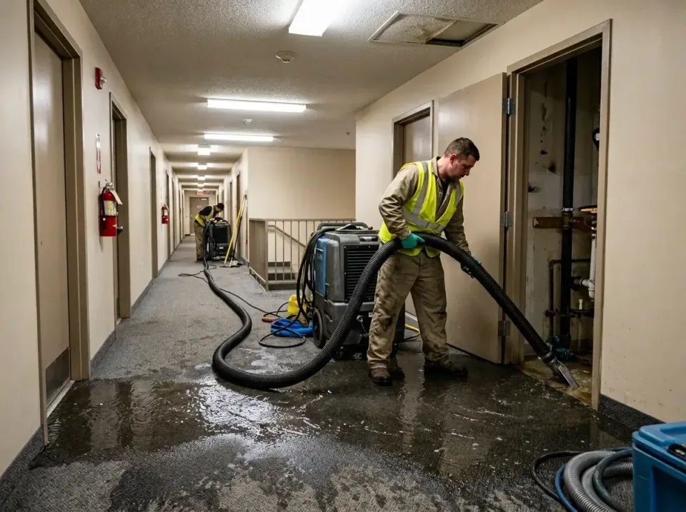 multi-unit-apartment-hallway-f-005 — frequently asked questions, Emergency Burst Pipe Water Extraction & Removal in Dexter,…